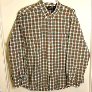 👍 Izod XL Long Sleeve Button Down Shirt